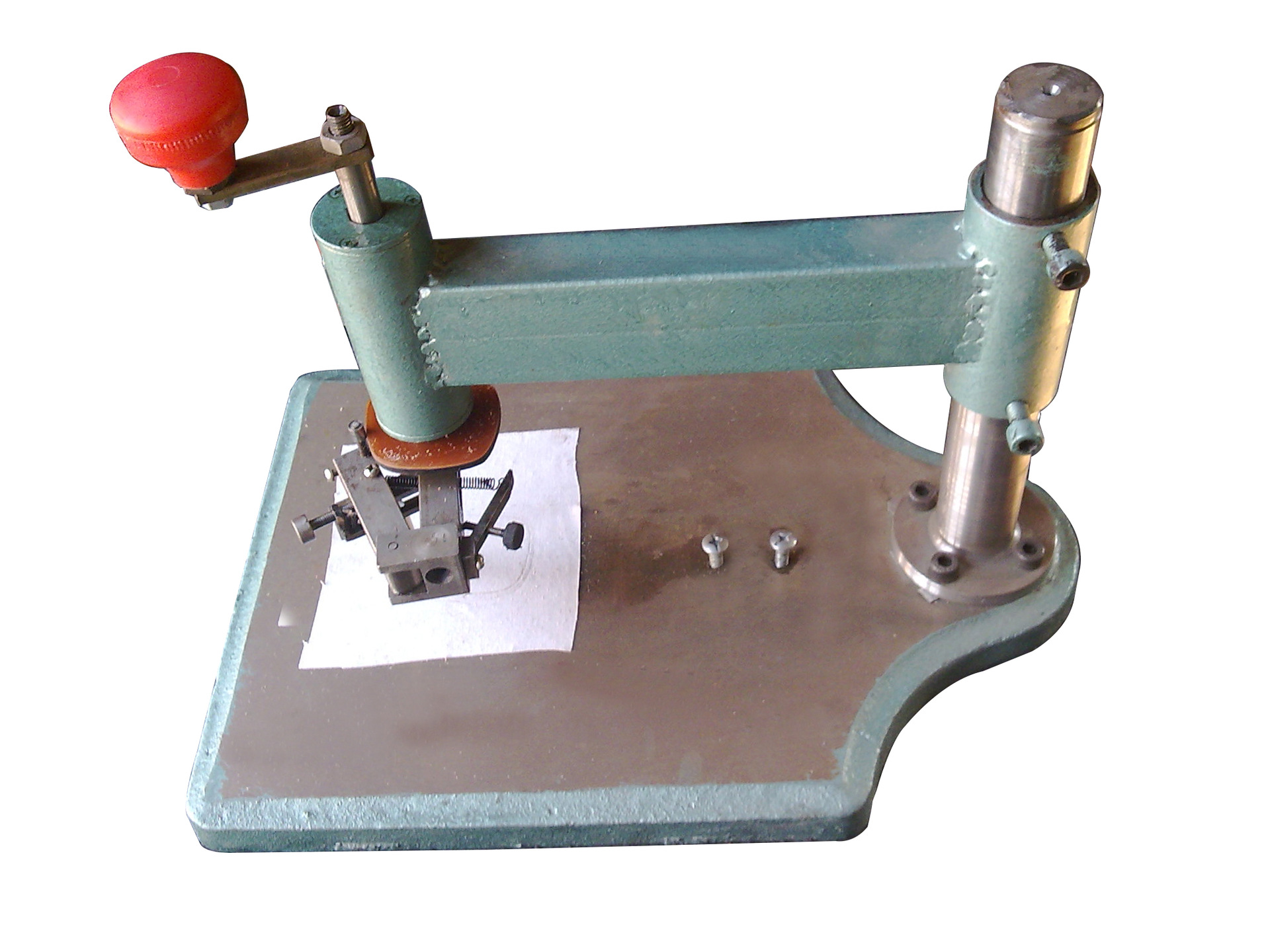 手动玻璃镜片裁片机