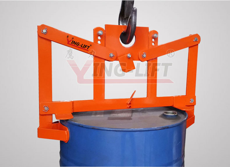 油桶吊具油桶吊夹dl500行车叉车油桶夹行车油桶吊具圆桶吊钳