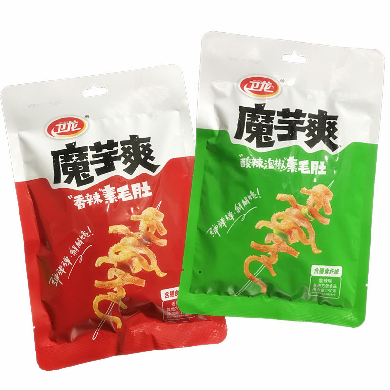 卫龙魔芋爽150g 香辣酸辣素毛肚卫龙辣条批发 量大咨询客服-阿里巴巴