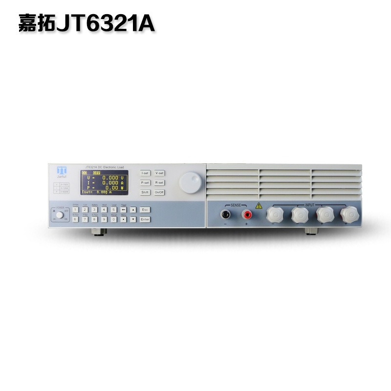 嘉拓jt6323a高性能可编程直流电子负载仪500v60a600w电子负载仪