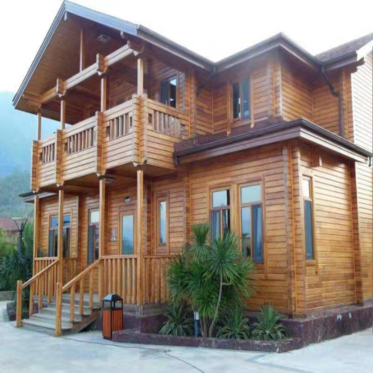 厂家货源木屋 防腐木木屋户外别墅 定制环保民宿房  质量保证