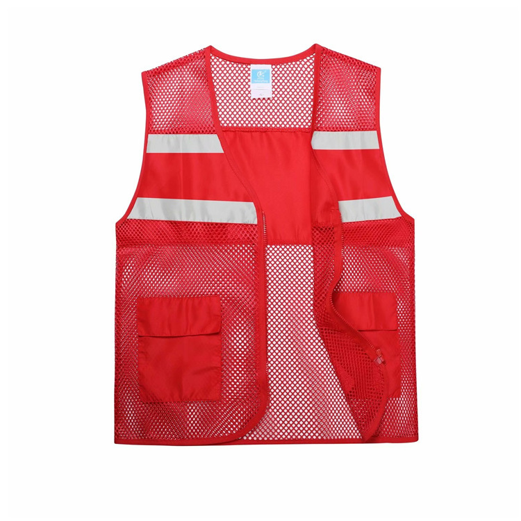 Advertising Vest Customized Volunteer Vest Reflective Mesh Vest Volunteer Vest Sanitation Vest Logo