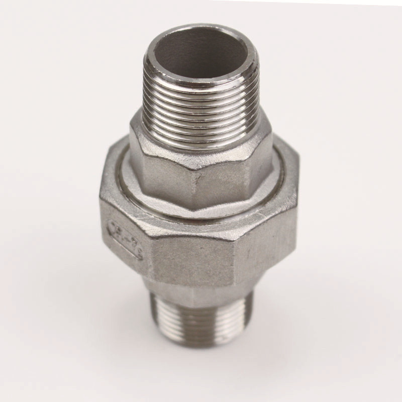 304不锈钢双外丝活接头 外螺纹活接 双头外丝活接 不锈钢外丝由任