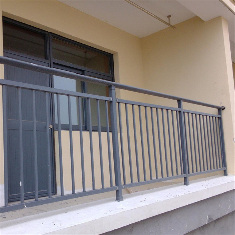 厂家建筑楼层飘窗护栏小区室内防护栏杆玻璃幕墙安全栏杆扶手