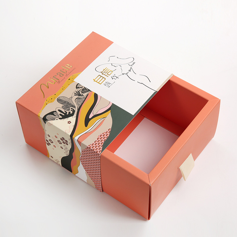 减肥瘦身茶包装盒定做保健品白卡纸彩盒抽拉盒定制印刷