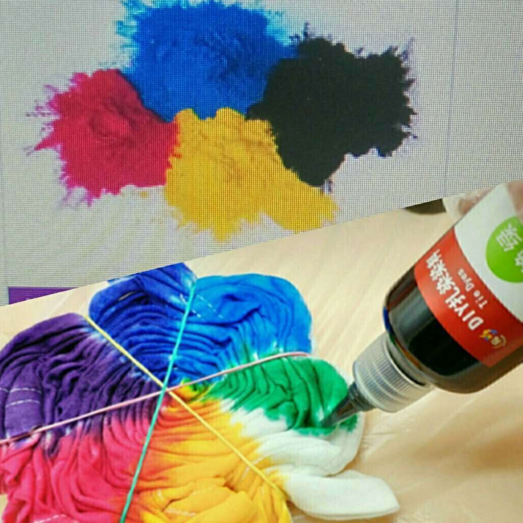 扎染染料 低温免煮上色固色染料 棉 麻 扎染艳蓝染料 量大从优