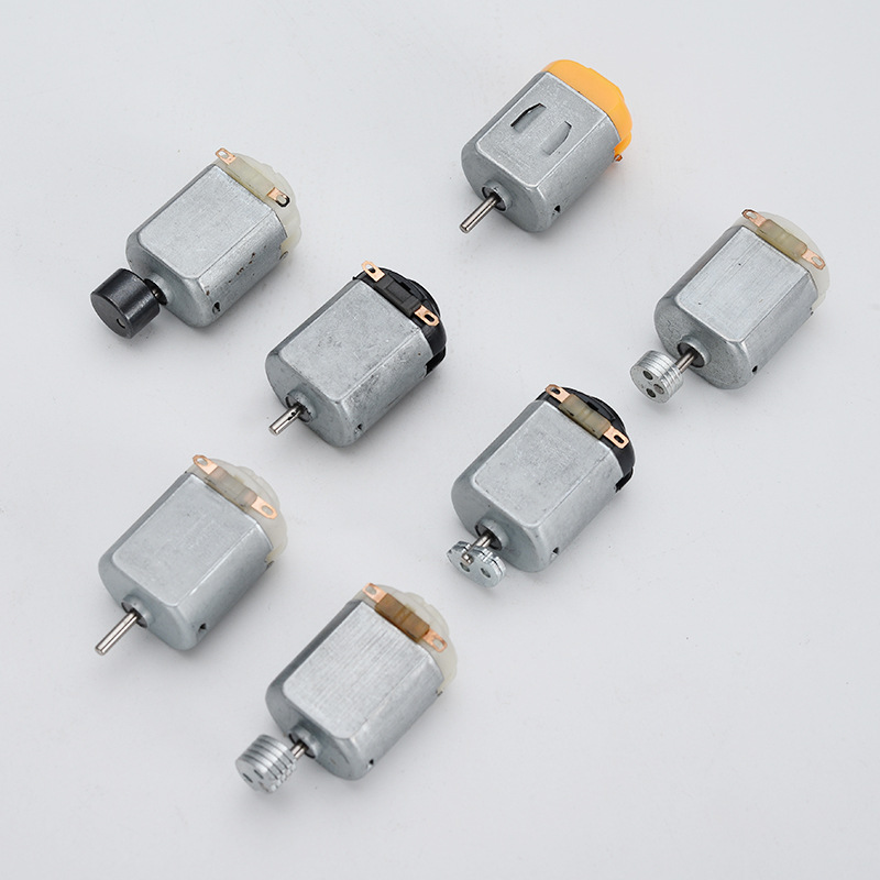 130电动机小风扇有刷直流电机遥控玩具迷你小马达静音3v微型电机