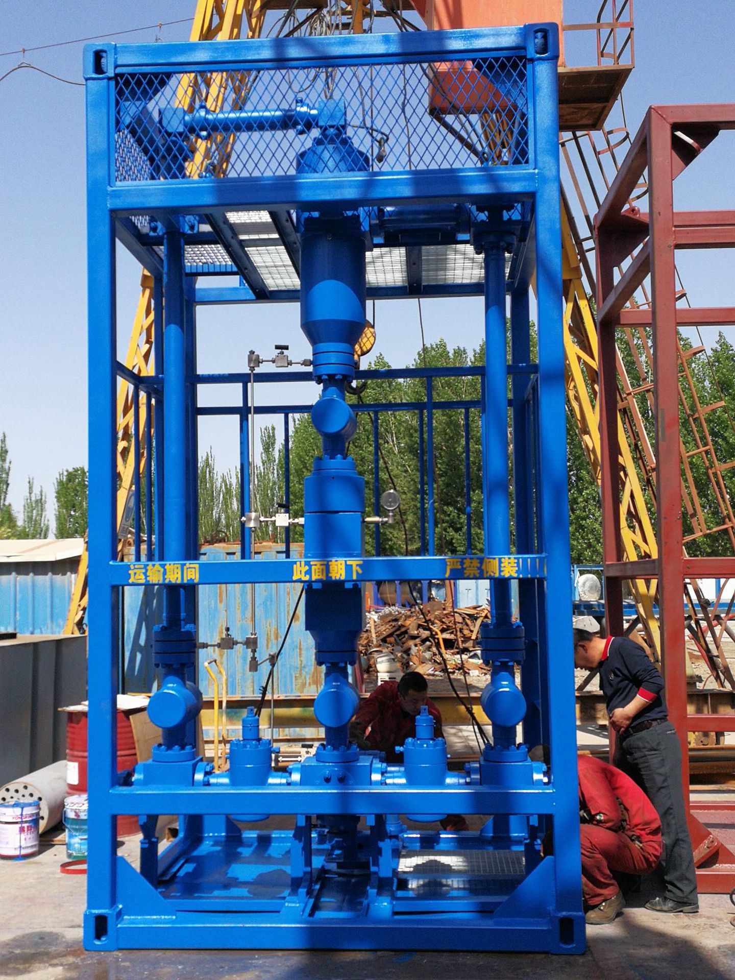 工作介质 油水气   天然气处理量 60万方/天   液体处理量 600方