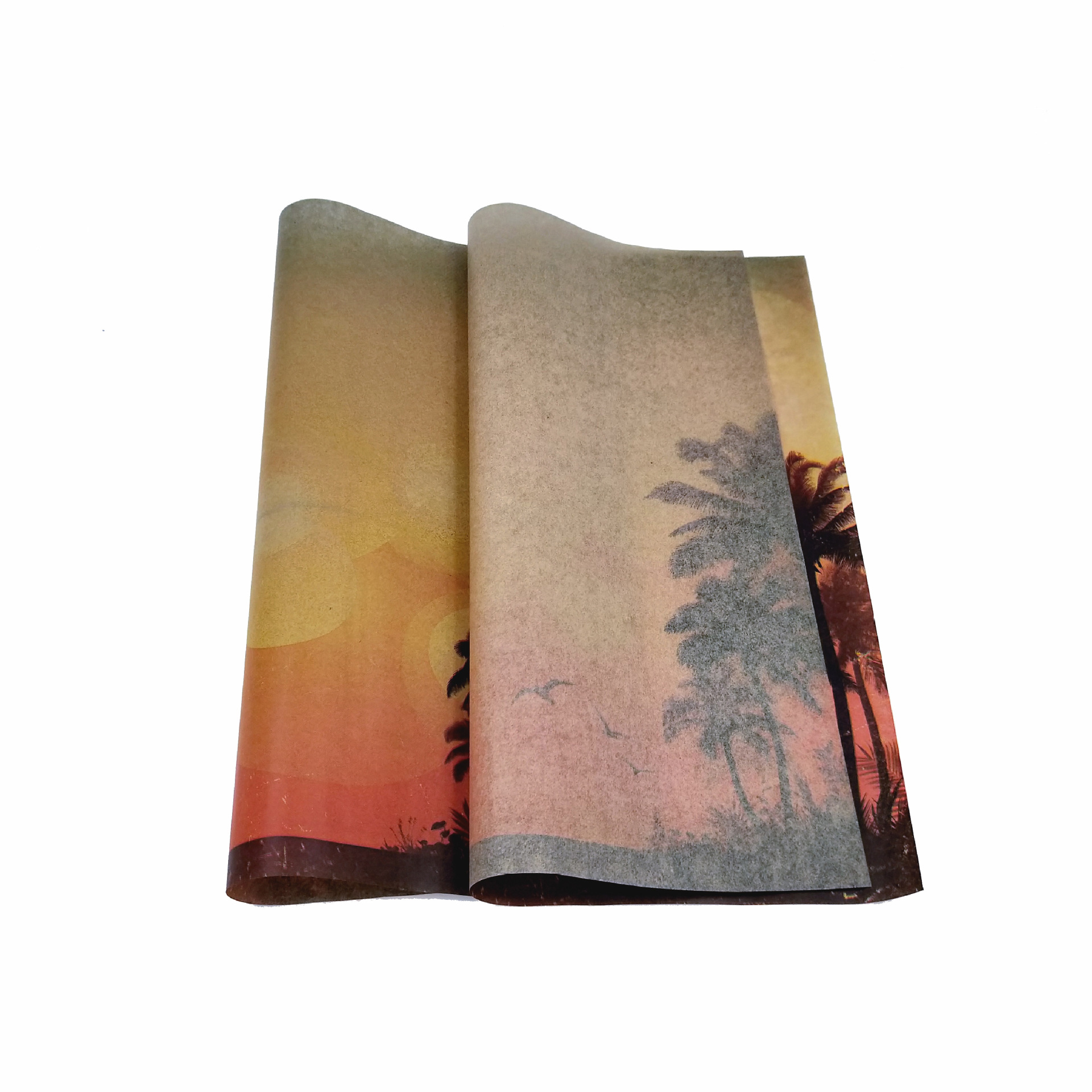 可定制汉堡纸防油纸 包装吸油纸 一次性烘焙用纸印刷硅油纸汉堡纸