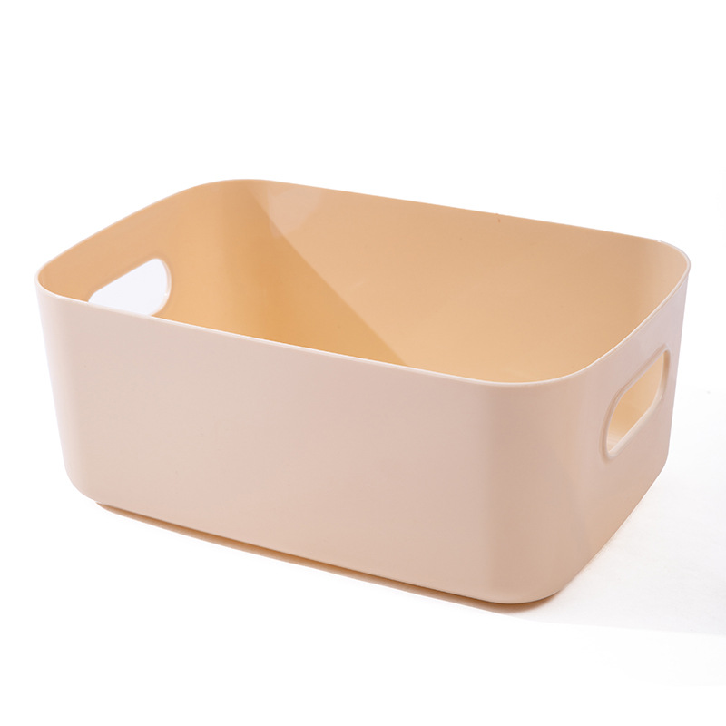 T Book Desktop Cosmetics Storage Box Clutter Organizing Box Storage Basket Plastic Snacks Household Kitchen Storage Box