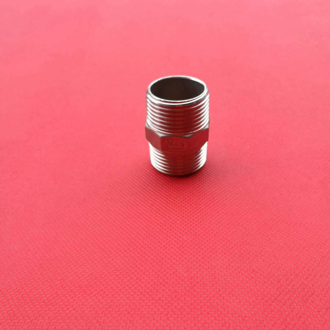 不锈钢双外丝接头对丝304内接直接4分1寸半管件2寸不锈钢配件外丝