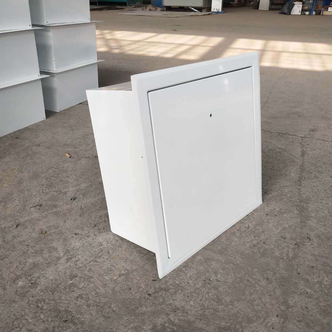 厂家直销镀锌板余压阀 方形防火余压阀 手动调节防火余压阀