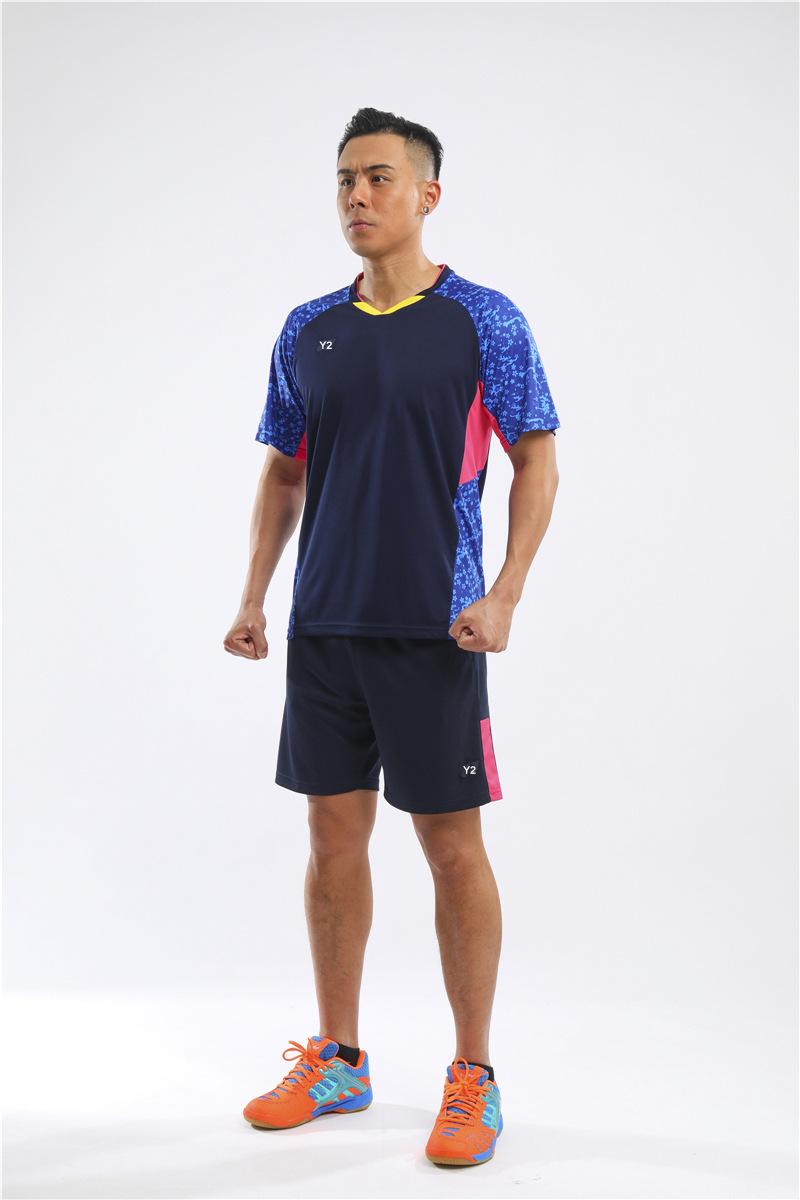 2020羽毛球服男女短袖羽毛球服日本队服大赛服速干比赛运动服6055