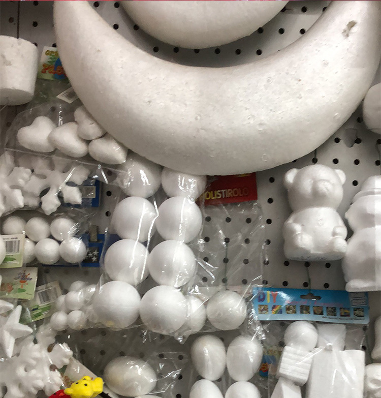 Supply Foam Ball round Beads Poly Dragon Ball Foam Ball [Factory Sales] Wedding Effect Accessories