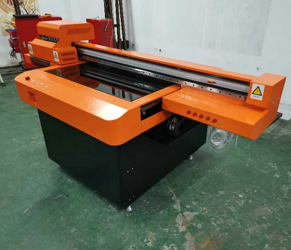 装饰画设备大型背景墙打印机uv平板打印机广告玻璃印花皮革打印机