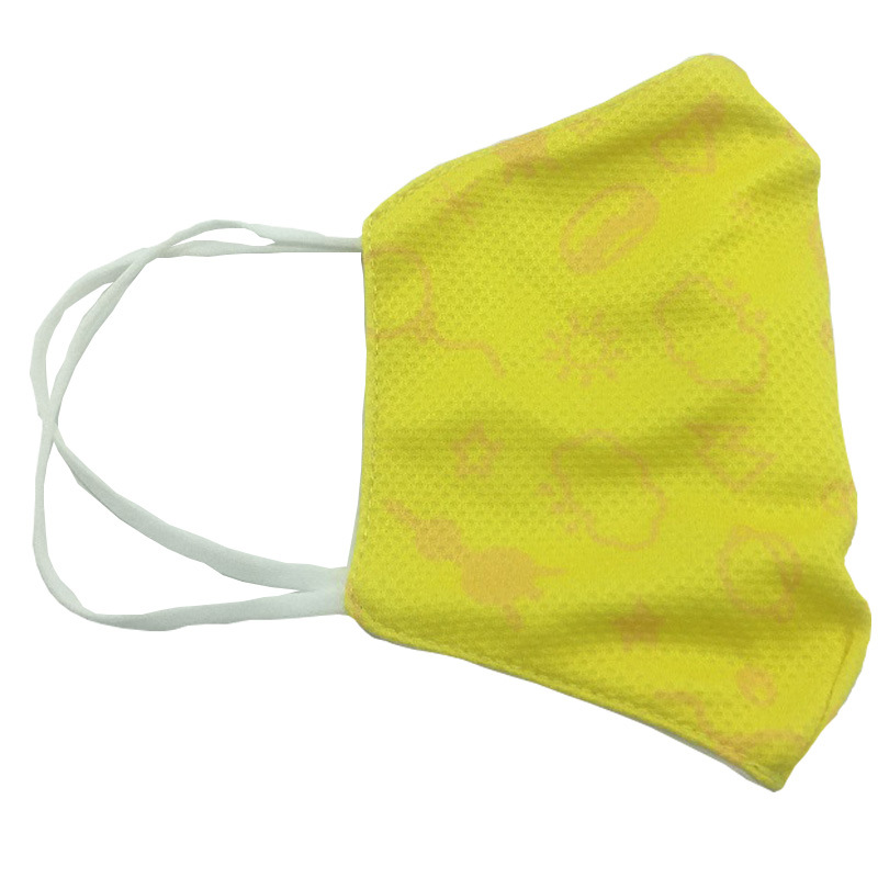 户外运动冰丝棉口罩防雾霾冷感面罩轻薄透气挂耳时尚冰感口罩