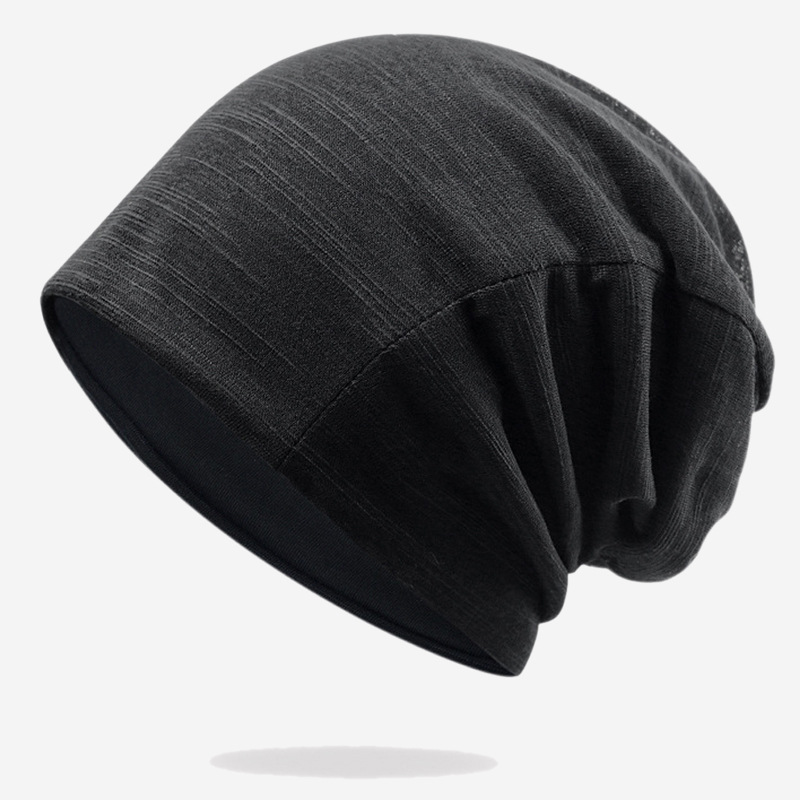 帽子亚马逊ebay跨境外贸透气套头帽时尚薄款堆堆帽孕妇月子包头帽