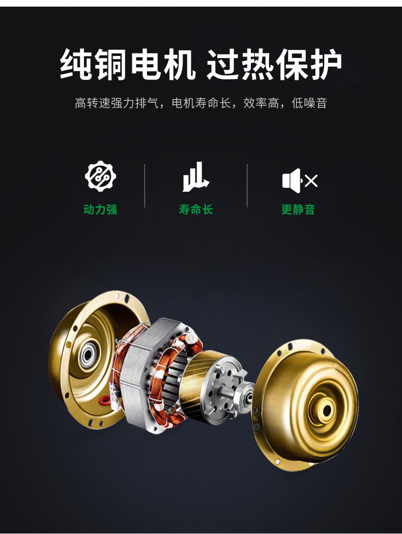 金羚14寸排气扇大风静音换气扇天花管道式吸顶排风扇 bpt20-30-31