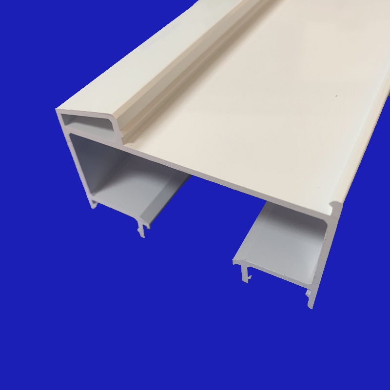 东莞华通挤出厂家提供pvc硬质亮面冷鼎加工异型材 pvc塑料u型槽