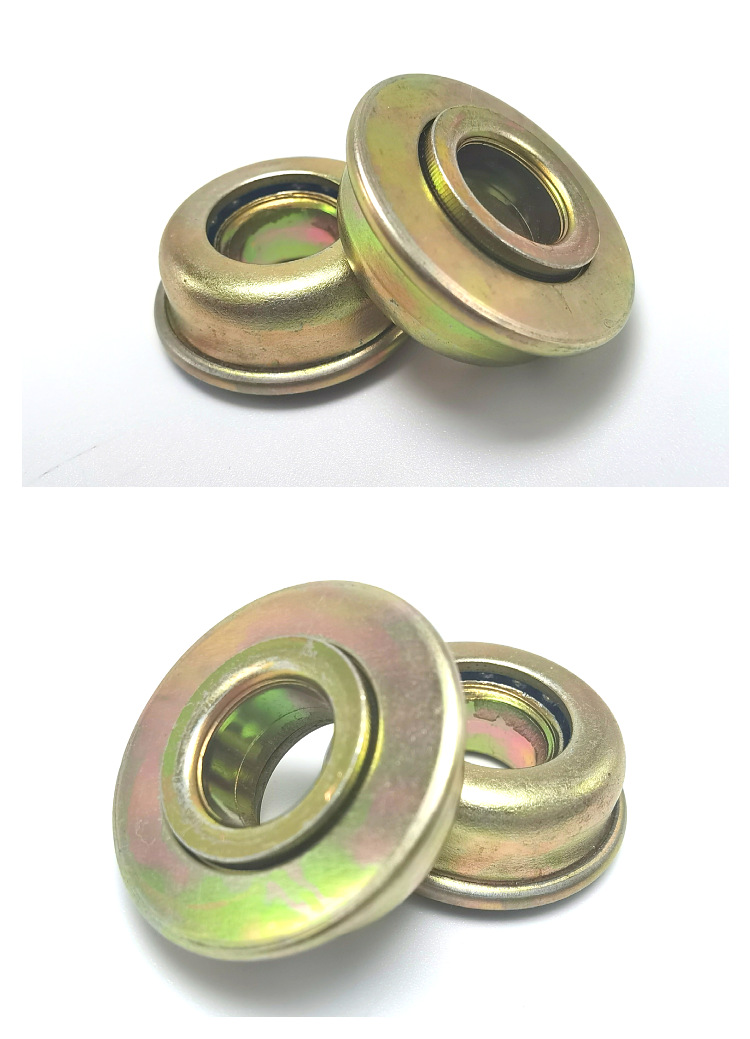 轮椅轴承轮椅配件冲压轴承转向前轮轴承双面凸出非标冲压微型轴承