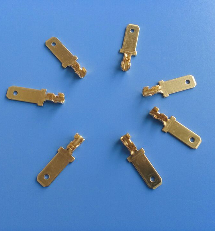 6.3/250直板插片 公端子 连接器 插插件