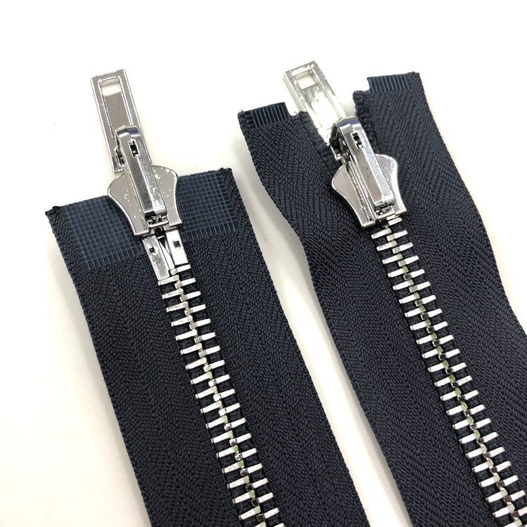 raccagni拉链羽绒服装外套前中口袋闭尾开尾欧款瑞士牙金属拉链厂