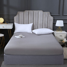 棉床笠纯色天竺单件床垫罩酒店外贸单双人床套可定制可水洗