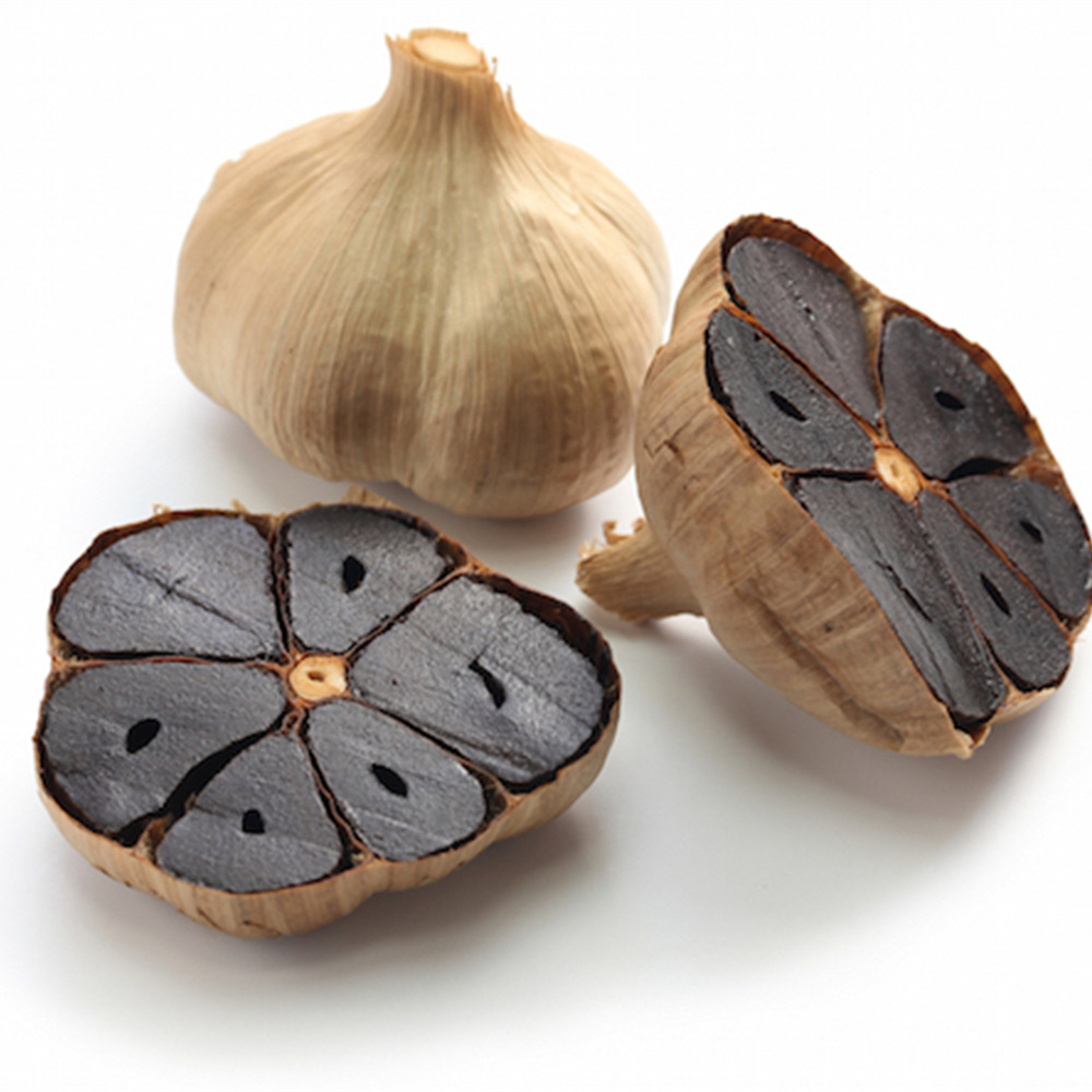 厂家销售即食多瓣黑蒜产地山东金乡fermented black garlic