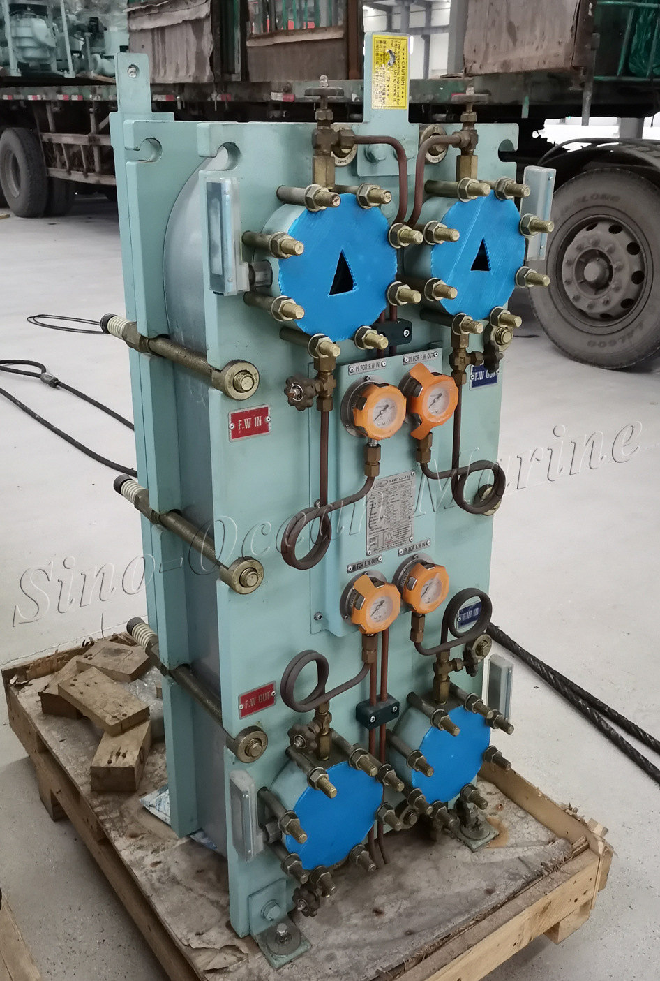 主机缸套冷却器 ht102ml-1p-45-阿里巴巴