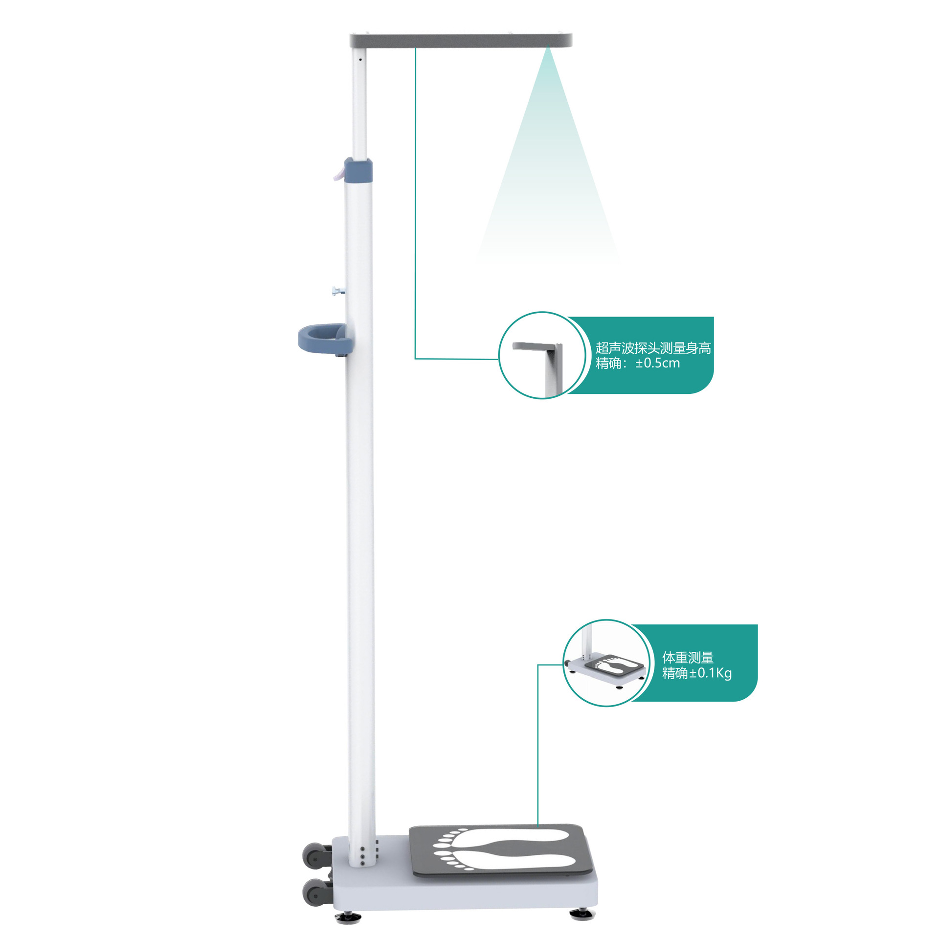 身高体重体检机 体检使用身高体重测量仪 体重秤