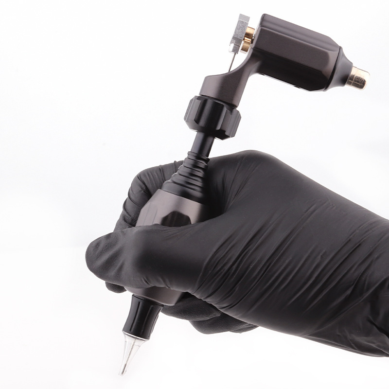 纹身器材铝合金马达机菱角l型马达机夏安纹身一体机空心杯马达机