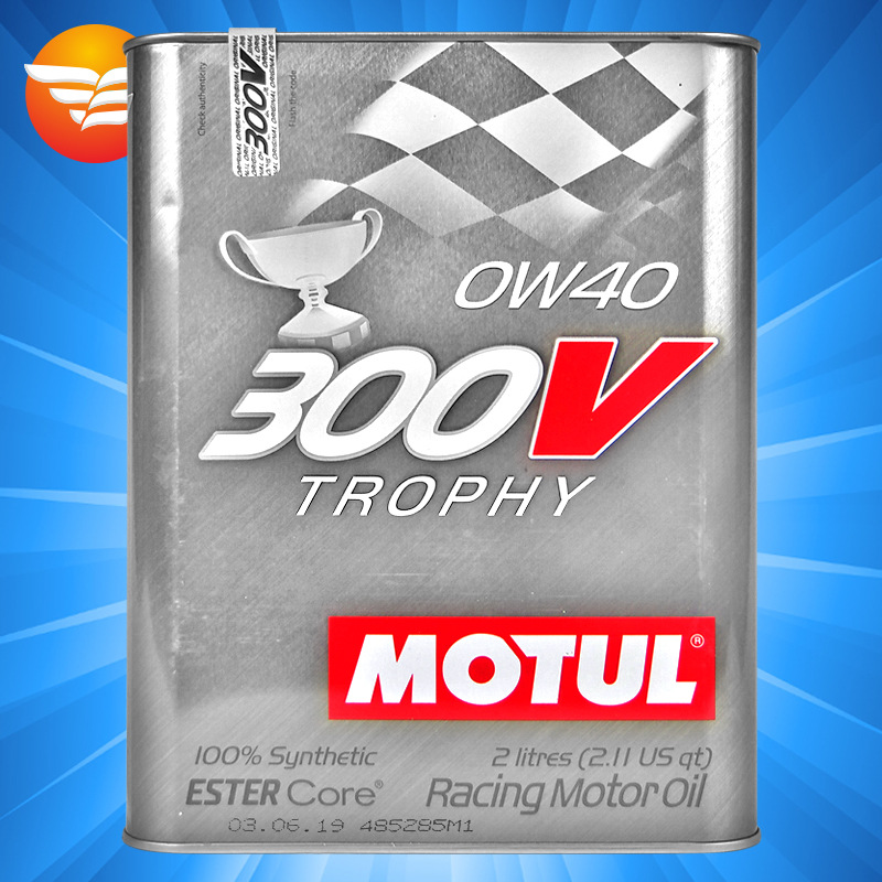 摩特机油 300v 0w-40 2升 原装进口 酯类全合成 汽车发动机润滑油