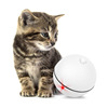 厂家直销LED激光红光电动滚动宠物逗猫玩具球自动逗猫玩具球