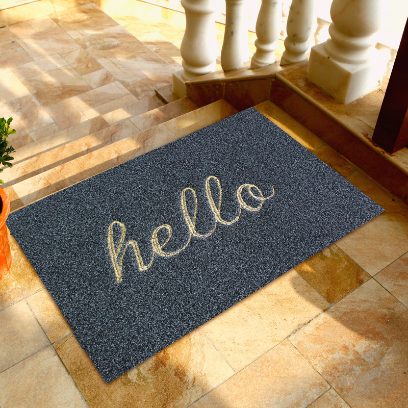 Floor Mat Plastic Footpad Overseas Household Scraping Entrance Mats Foreign Trade Soil Mat Entry Hall Cross-Border Floor Mat Door Rub Door Mat