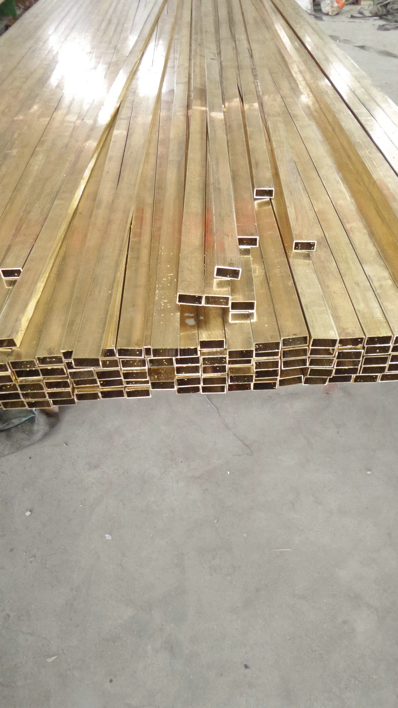 绍兴铜管件h62黄铜管黄铜管加工耐腐蚀黄铜方管