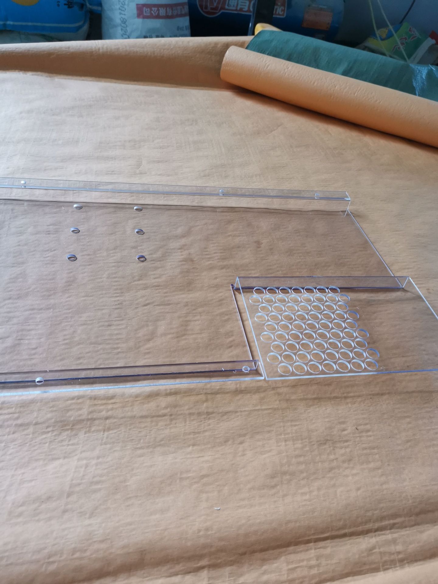 pc板加工定制 pc耐力板铣槽 折弯 倒角 钻孔 聚碳酸酯板加工