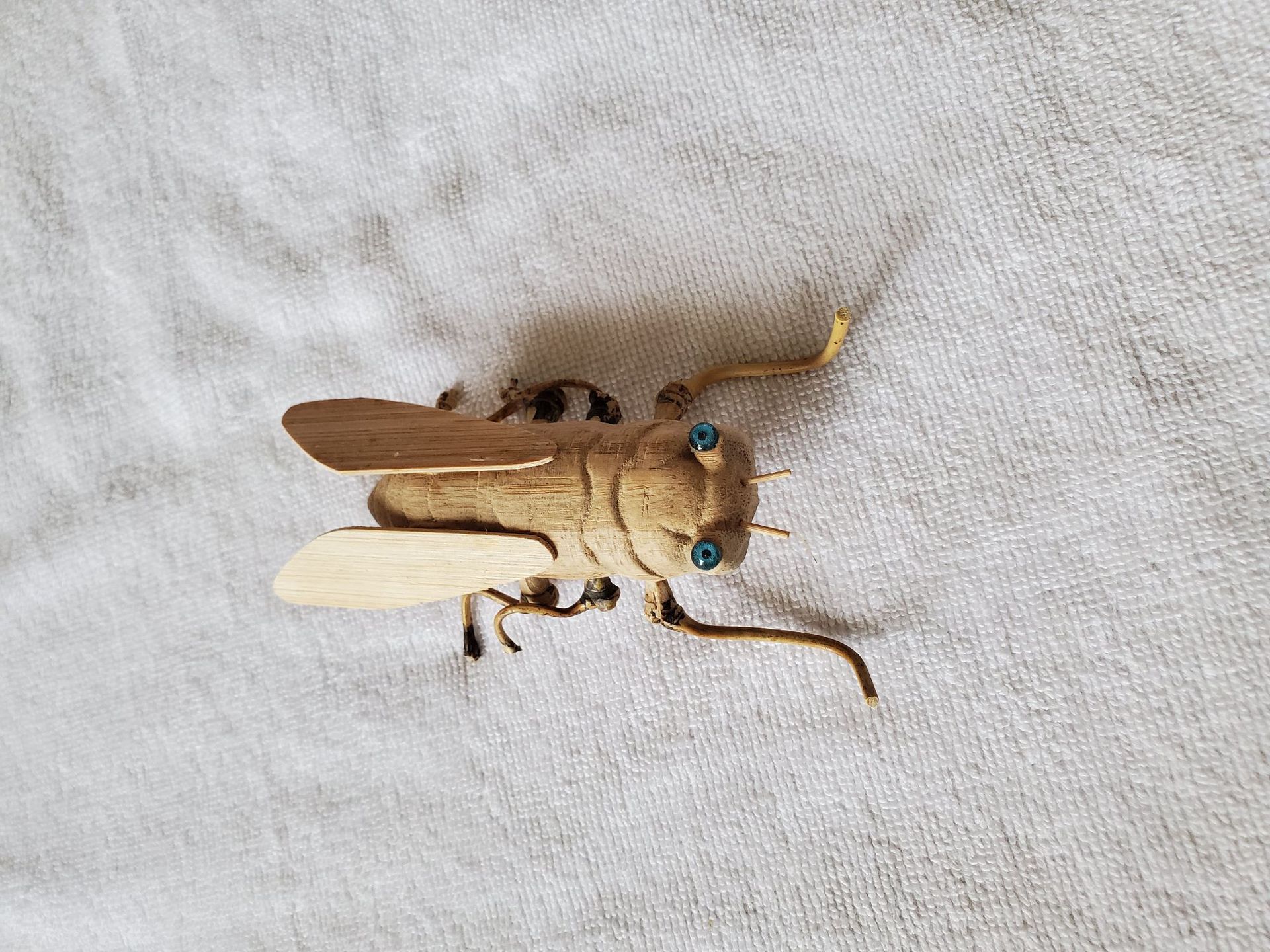 竹制环保小昆虫知了