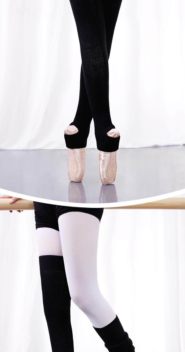 芭蕾舞蹈护腿袜套秋冬成人女保暖护膝练功服儿童拉丁专业考级跳舞