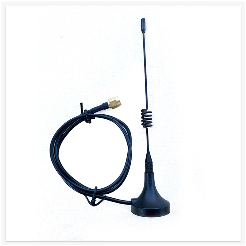 lora无线数传天线 433/470mhz车载天线 吸盘天线