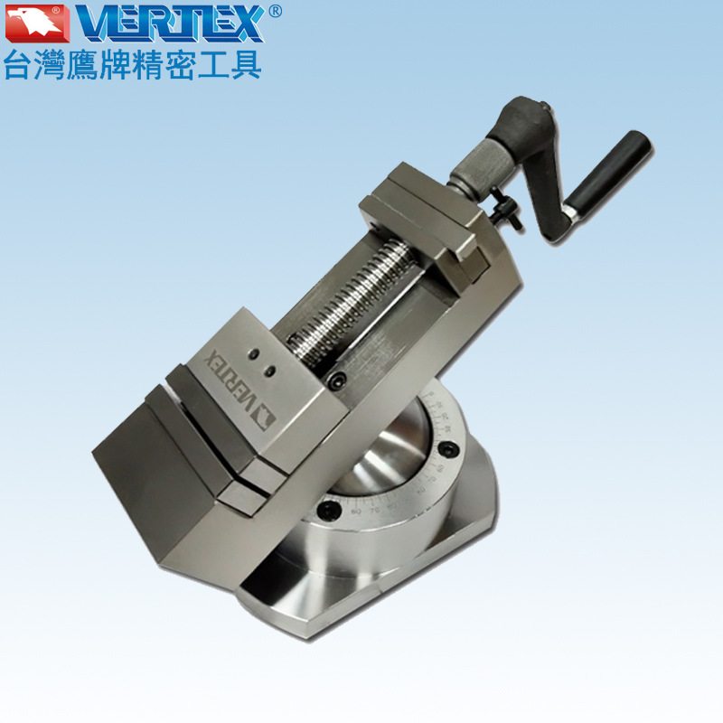 台湾VERTEX鹰牌球体万向虎钳4寸精密铣床平口钳批士VAV-3 VAV-4