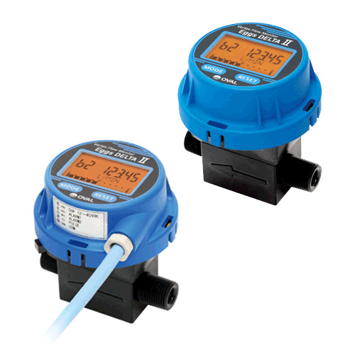 日本奥巴尔oval流量计数器,可以显示瞬时流量和累计流量core1001