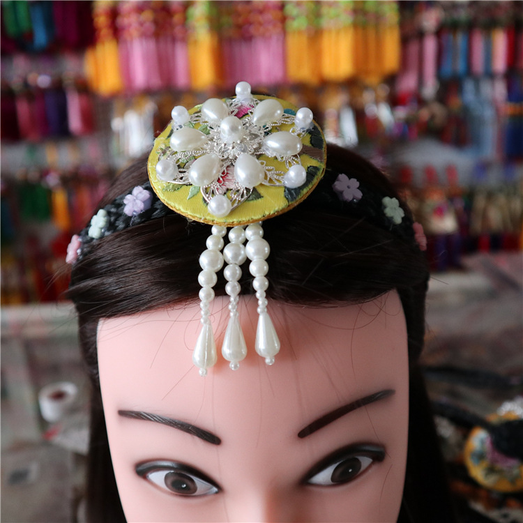 新款传统韩服民族风发箍韩国宫廷朝鲜大长今少数民族演出头饰配饰