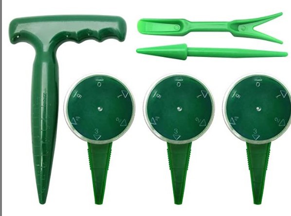 Cross-Border Supply Gardening Tools Seeder Seedling Transplanting Machine Puncher Sowing and Cutting 4-Piece Set