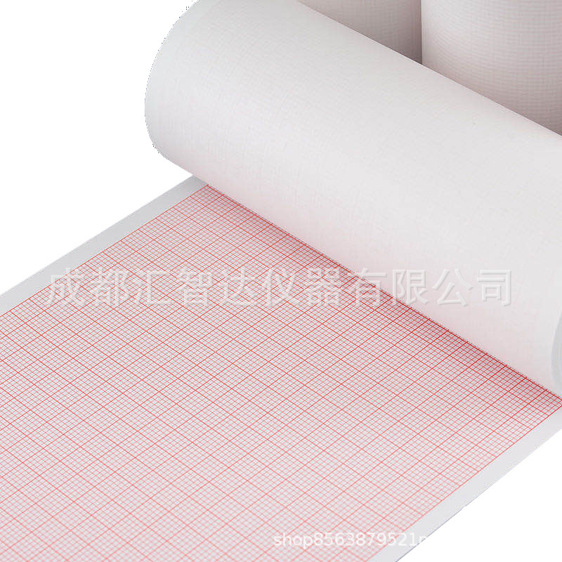 ECG Six Guide Japan Futian ECG Machine Dedicated 6 Channels Thermosensitive Printing Paper Record Paper 110 Mmx20m