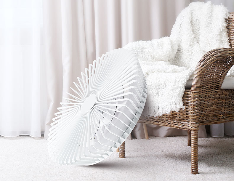 华艺米家智能吸顶风扇灯现代简约餐厅卧室电扇隐形一体客厅吊扇灯