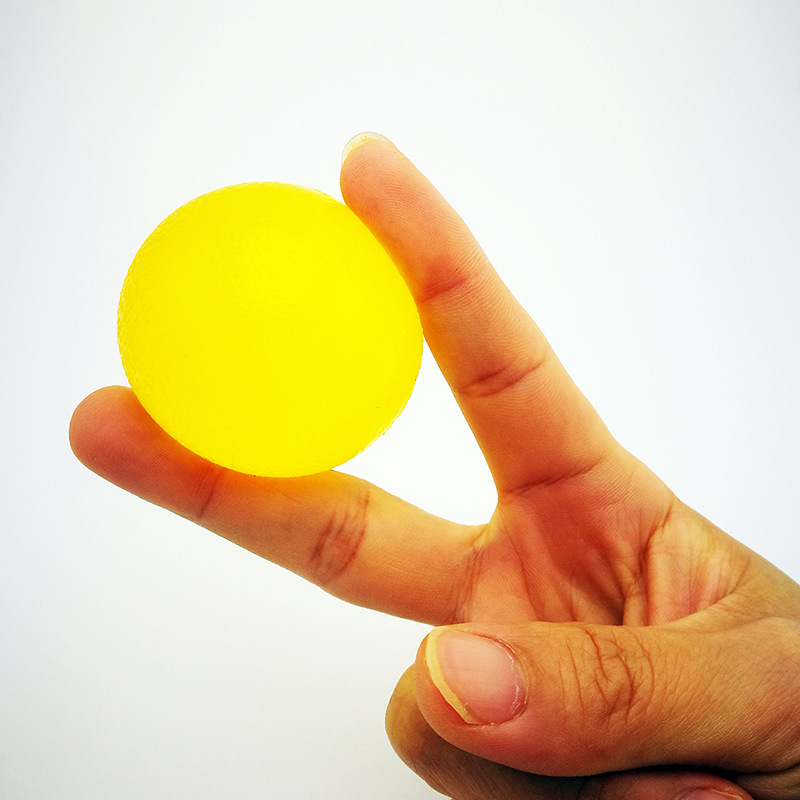 锐思搏 高弹果冻球握力球圆形握力器环保tpr握力球圆形蛋形轮型