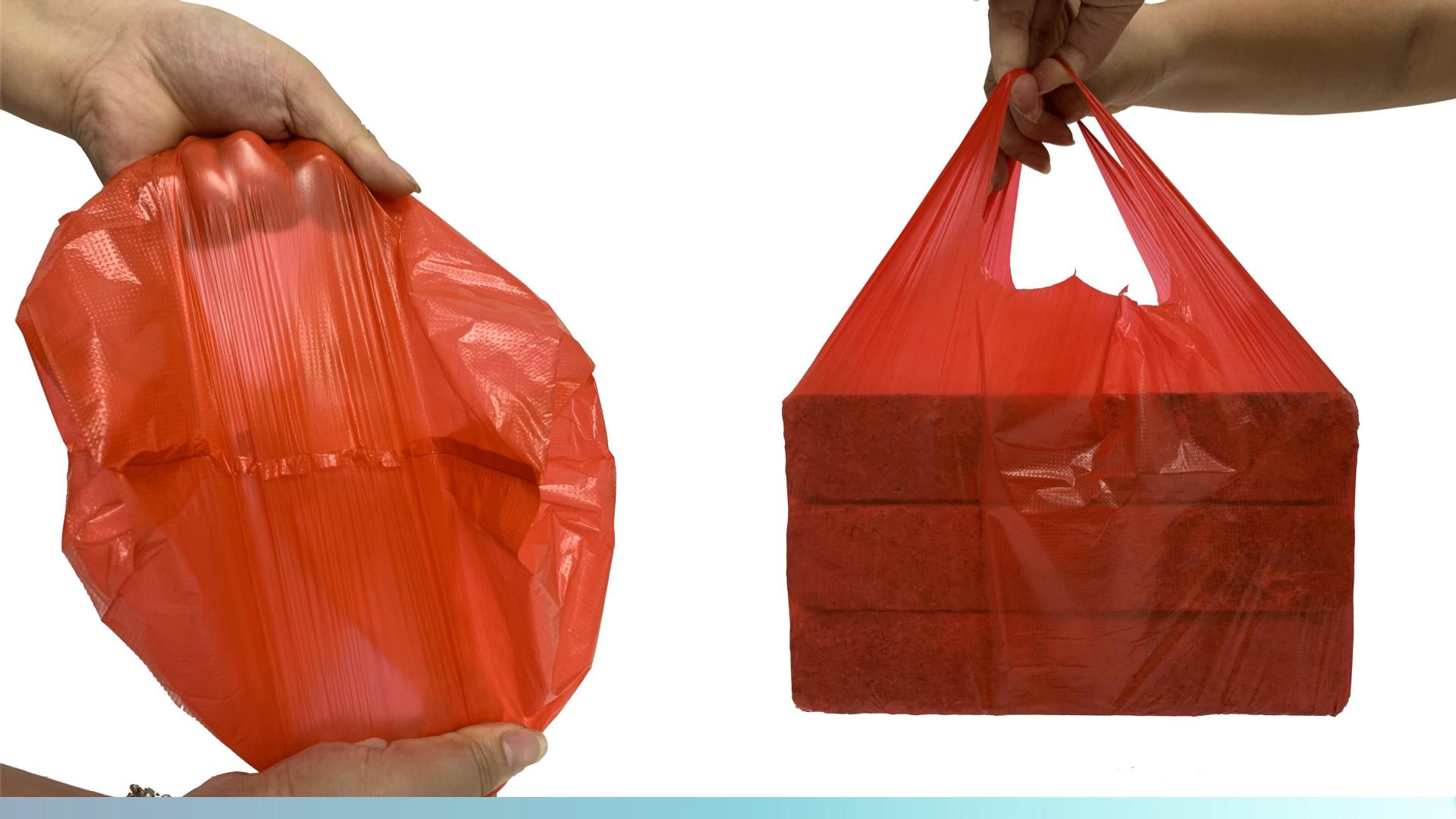 批发红色塑料袋 家用打包袋定制 购物袋背心袋一次性手提垃圾袋