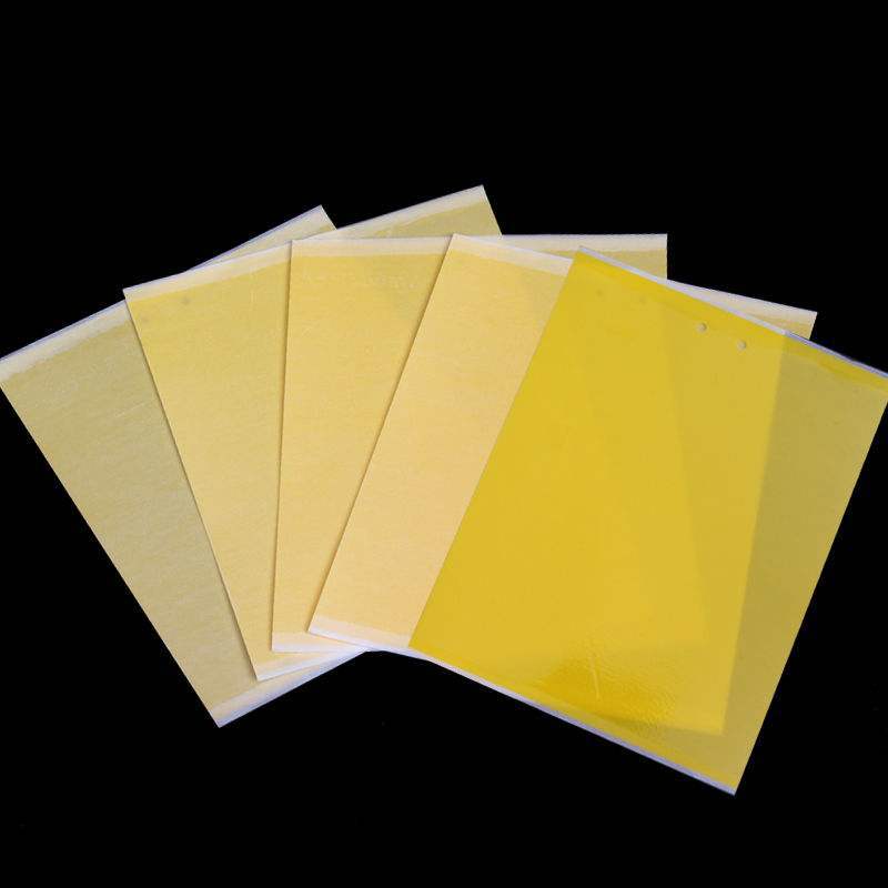 双面强力粘虫板诱虫板黄板小飞虫果树苍蝇果蝇果园针蜂粘蝇贴蔬菜