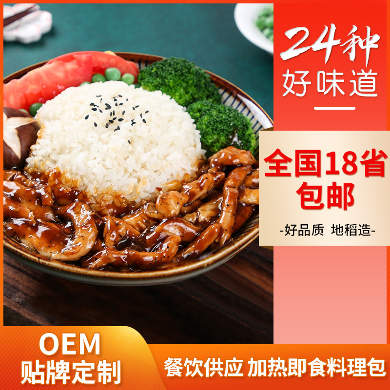 24款速食快餐料理包快餐盖饭料理包快餐试味装调理包批发冷冻食品