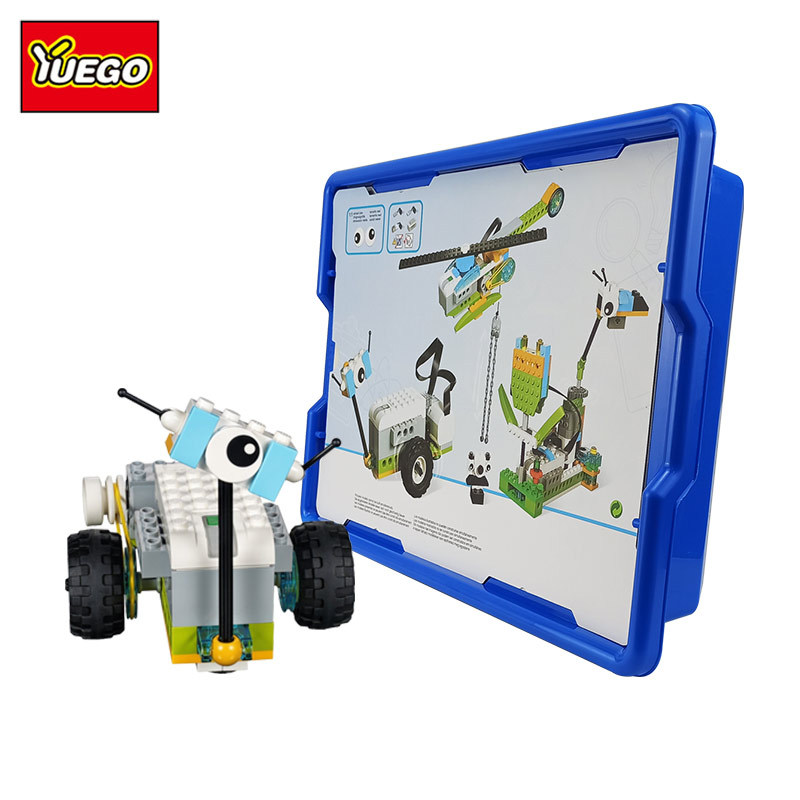 兼容乐高45300教具编程教育考级套装件wedo20编程教育积木套装